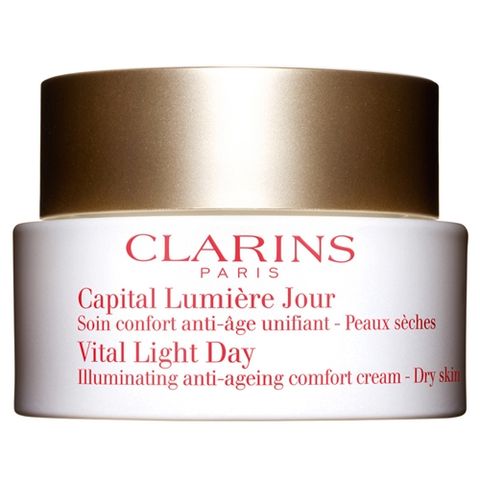 Clarins Vital Light Day Illuminating Anti-Ageing Comfort Cream Dry Skin i gruppen Ansikte / Dagcreme / Torr hud hos Hudotekets Webshop (20117 000-8)